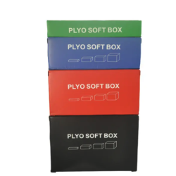 Juego de 3 Cajón Pliométrico-de Salto Desiguales (Espuma Foam) / Genérico (Sin marca)