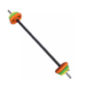 Pack Completo: Barra de Aeróbico Body Pump + Discos 27,5kg + Cierres (28mm) / Genérico (Sin marca)