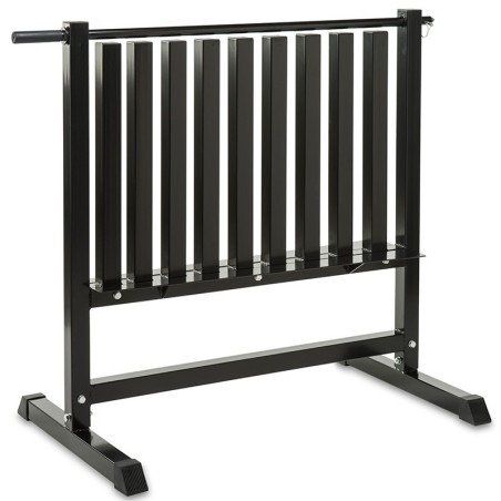 Mancuernero-Rack Soporte Almacenaje de Mancuernas Vinilo y Neopreno (En Columna) / Genérico (Sin marca)