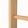 Espaldera-Escalera de Apoyo Fitness de Madera Barnizada / Genérico (Sin marca)