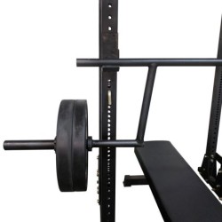 Barra de Pesas para Sentadilla-Cambered Squat Olímpica / Genérico (Sin marca)