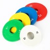 Olympic Plate Rubber Weight-Fractional Bumper (Colour) 50mm / Generic (Unbranded)