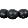 Wall Ball-Balón de Fuerza Lanzamiento (Doble Costura) Negro / Genérico (Sin marca)