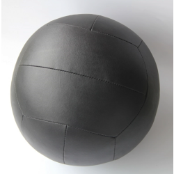Wall Ball-Balón de Fuerza Lanzamiento (Doble Costura) Negro / Genérico (Sin marca)