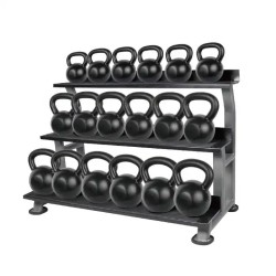 Rack-Soporte Almacenaje de Kettlebells-Pesas Rusas / Genérico (Sin marca)