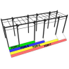 Standing -Crossfit Cage Central+Monkey Bars / Generic (Unbranded)