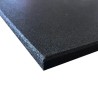 Suelo-Pavimiento Fitness de Caucho en Loseta (Negro) Varios Formatos  / Genérico (Sin marca)