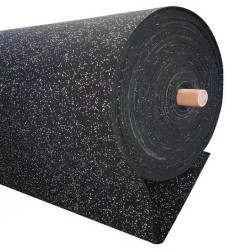Suelo-Pavimiento Fitness de Caucho en Rollo (Varios Formatos y Colores) / Genérico (Sin marca)
