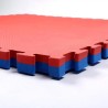 Tatami Suelo-Pavimiento Fitness de Goma Eva en Loseta Puzzle (Azul+Rojo) 1m² x 25mm / Genérico (Sin marca)