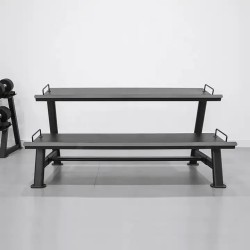 Mancuernero-Rack Soporte Almacenaje de Mancuernas Hexagonales / Genérico (Sin marca)
