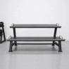 Mancuernero-Rack Soporte Almacenaje de Mancuernas Hexagonales / Genérico (Sin marca)