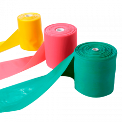 Bandas de Latex Finas para Yoga-Pilates (Rollo 25m x 0,05mm) / Genérico (Sin marca)